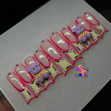 Custom Acrylic PRESS-Ons (Medium Length )